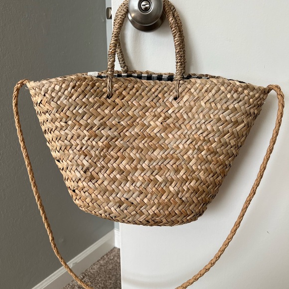 Zara Snoopy peanuts woven basket bag - Picture 3 of 11